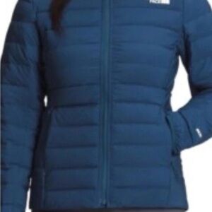 The North Face NWT XS Women’s Tall Petite Navy Blue Puffer Jacket